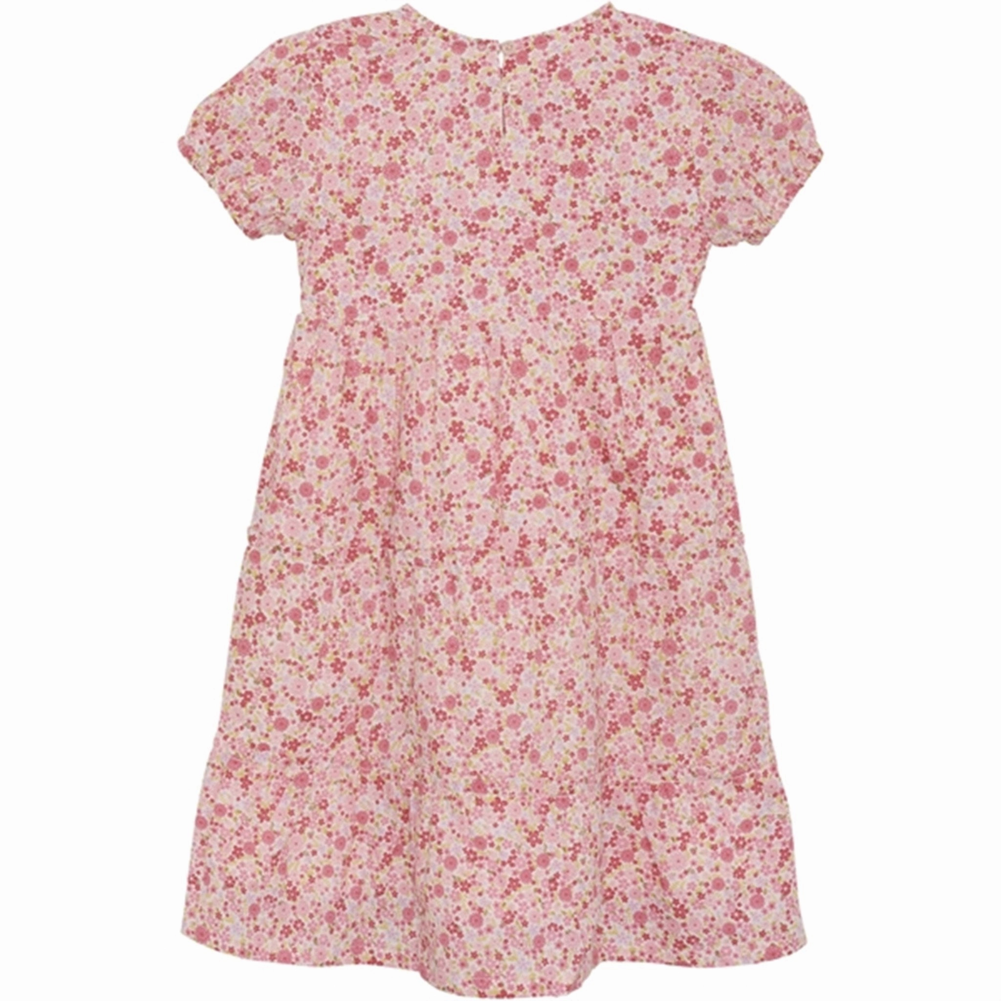 Minymo Pink Dogwood Dress AOP w. Lining Breathable Material Fresh Form