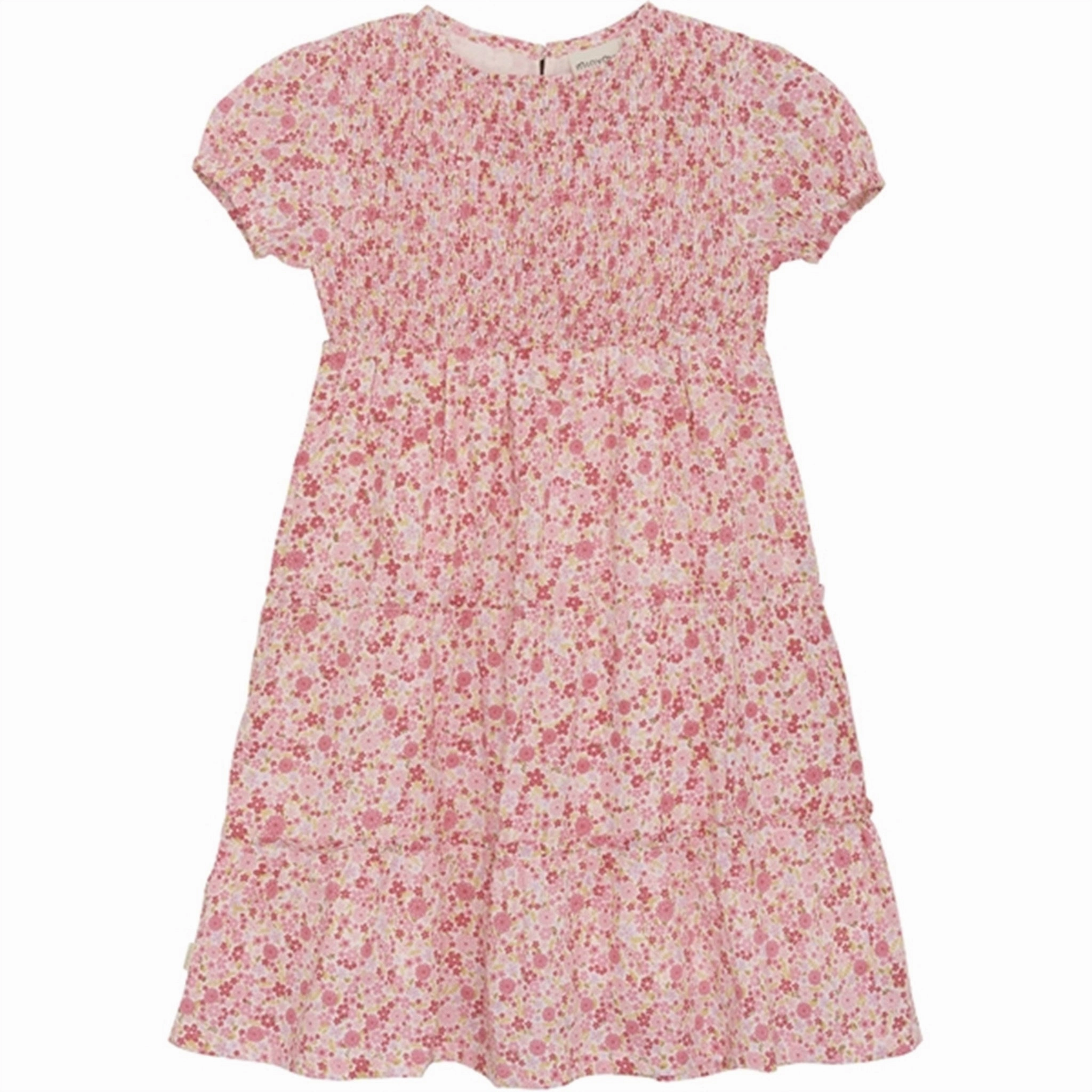 Modern Appearance Minymo Pink Dogwood Dress AOP w. Lining