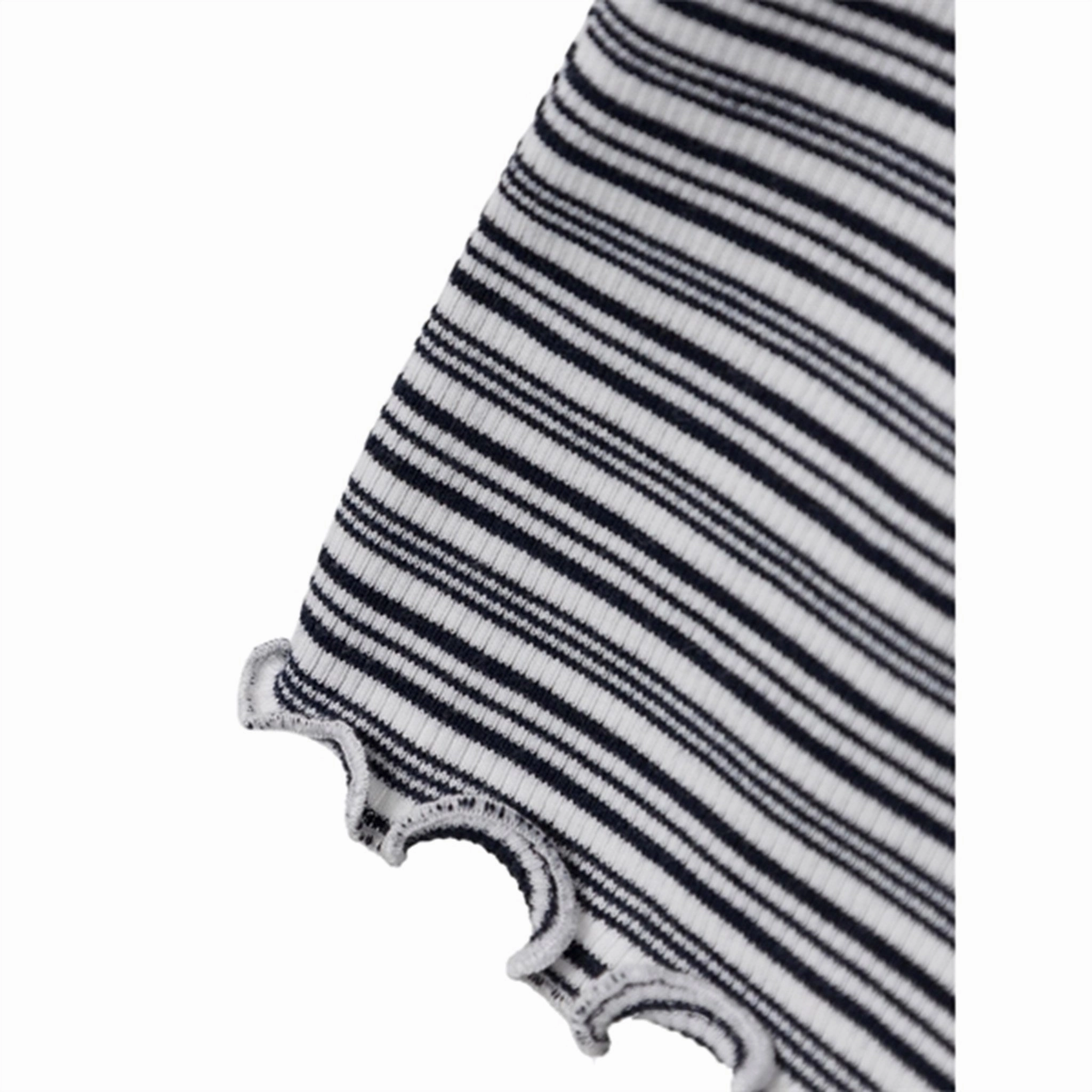 Name it Dark Sapphire Vemma Slim T-Shirt Anti-bacterial Ribbed collar