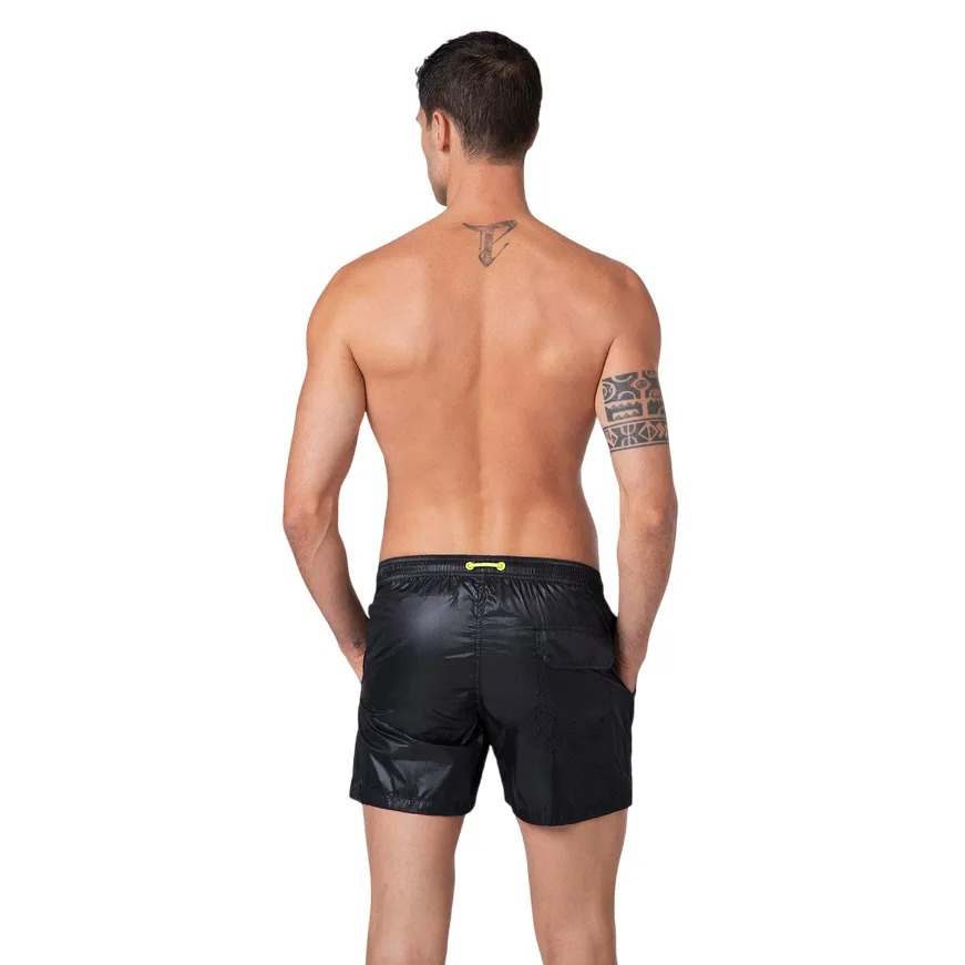 F**K pantaloncino costume mare da uomo M01BU02BK nero Eco friendly materials