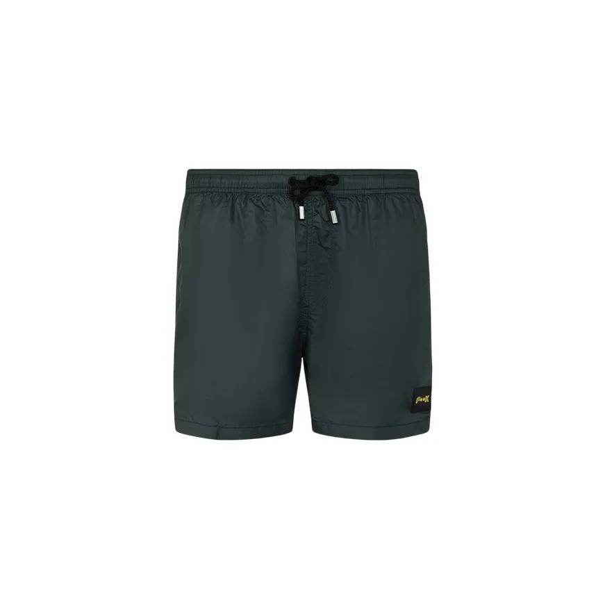 Sublimation Print Summer Escape F**K pantaloncino costume mare da uomo M01BU02VS verde