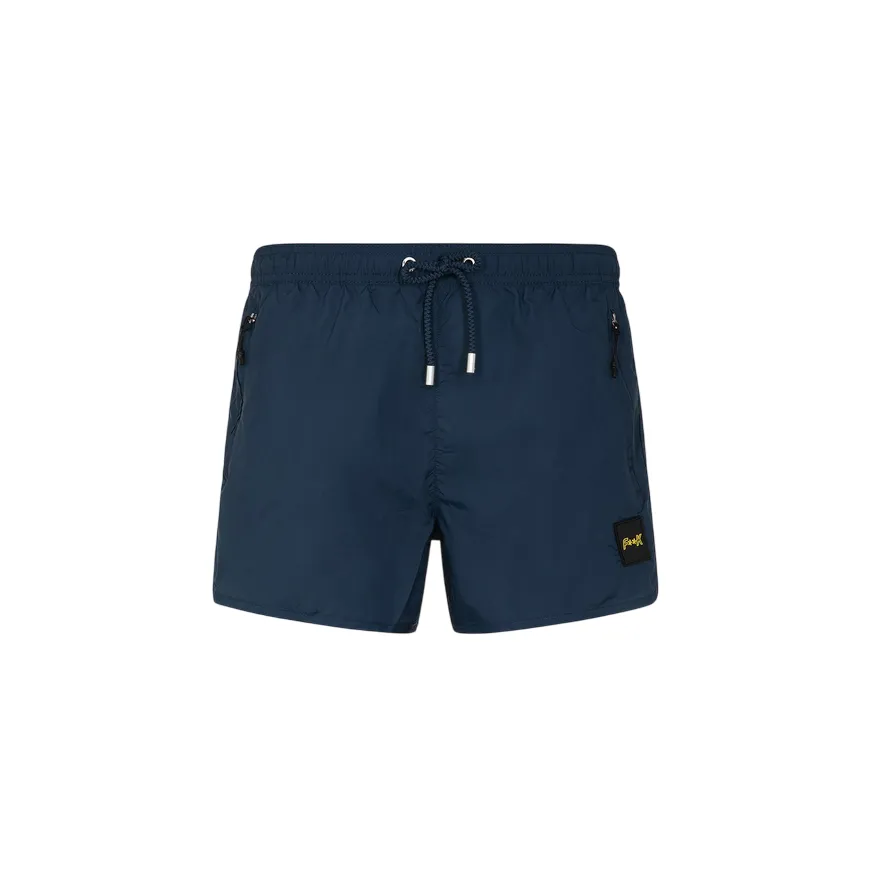 Earthy Tones F**K pantaloncino costume mare da uomo M01BU03BU blu