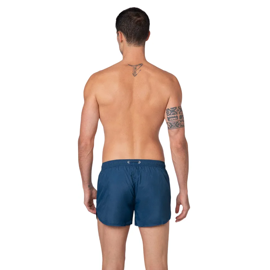 Fun designs F**K pantaloncino costume mare da uomo M01BU03BU blu