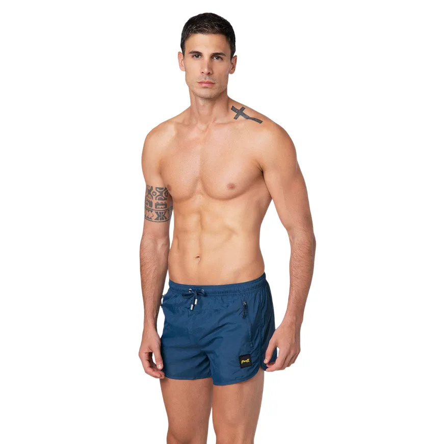 Oceanic Theme F**K pantaloncino costume mare da uomo M01BU03BU blu