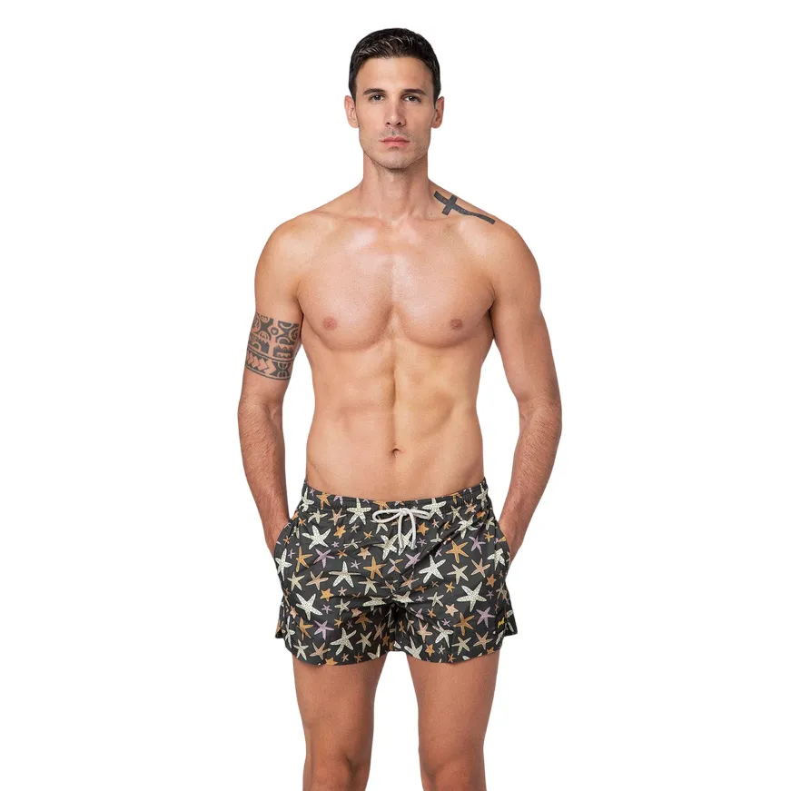 F**K pantaloncino costume mare da uomo M04BA31-X14 fantasia Anti fade Weekend Outing