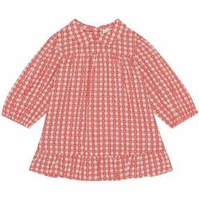 Church Scene Subtle Glow Fl?ss Ally Dress Heart Gingham