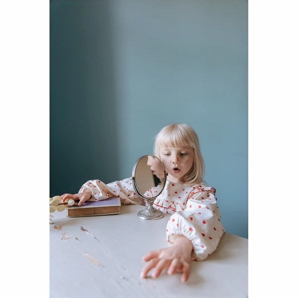 Fl?ss Betsy Blouse Rouge Heart Eco-friendly Checkered Look