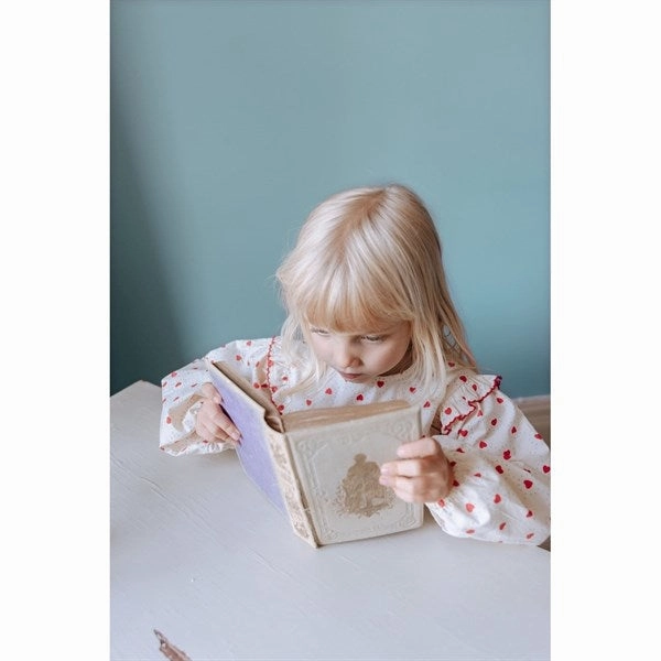 Twill Weave Flexible Mobility Fl?ss Betsy Blouse Rouge Heart