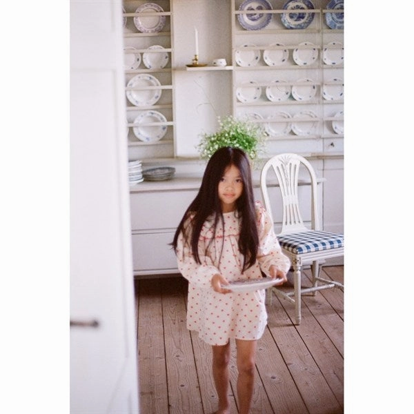 Interchangeable-Detail Easy Style Fl?ss Betsy Dress Rouge Heart