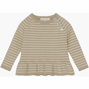 Fl?ss Flye Blouse Sand Luxury Feel Preppy Vibe