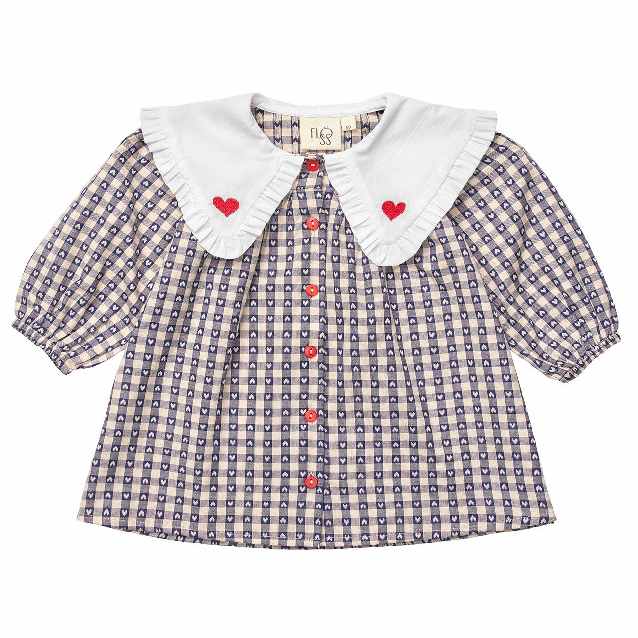 Fl?ss Indigo heart Selma Dress Chic Comfort Look