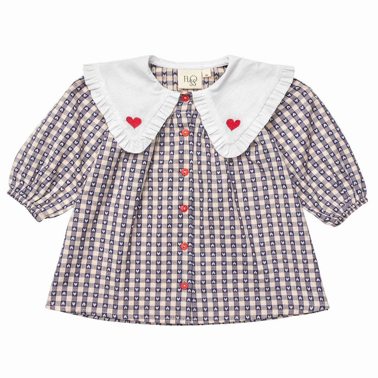 Polished Details Fl?ss Indigo heart Selma Dress