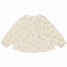 Mesh Insert Spring Collection Fl?ss Luca Blouse Dusty Flower