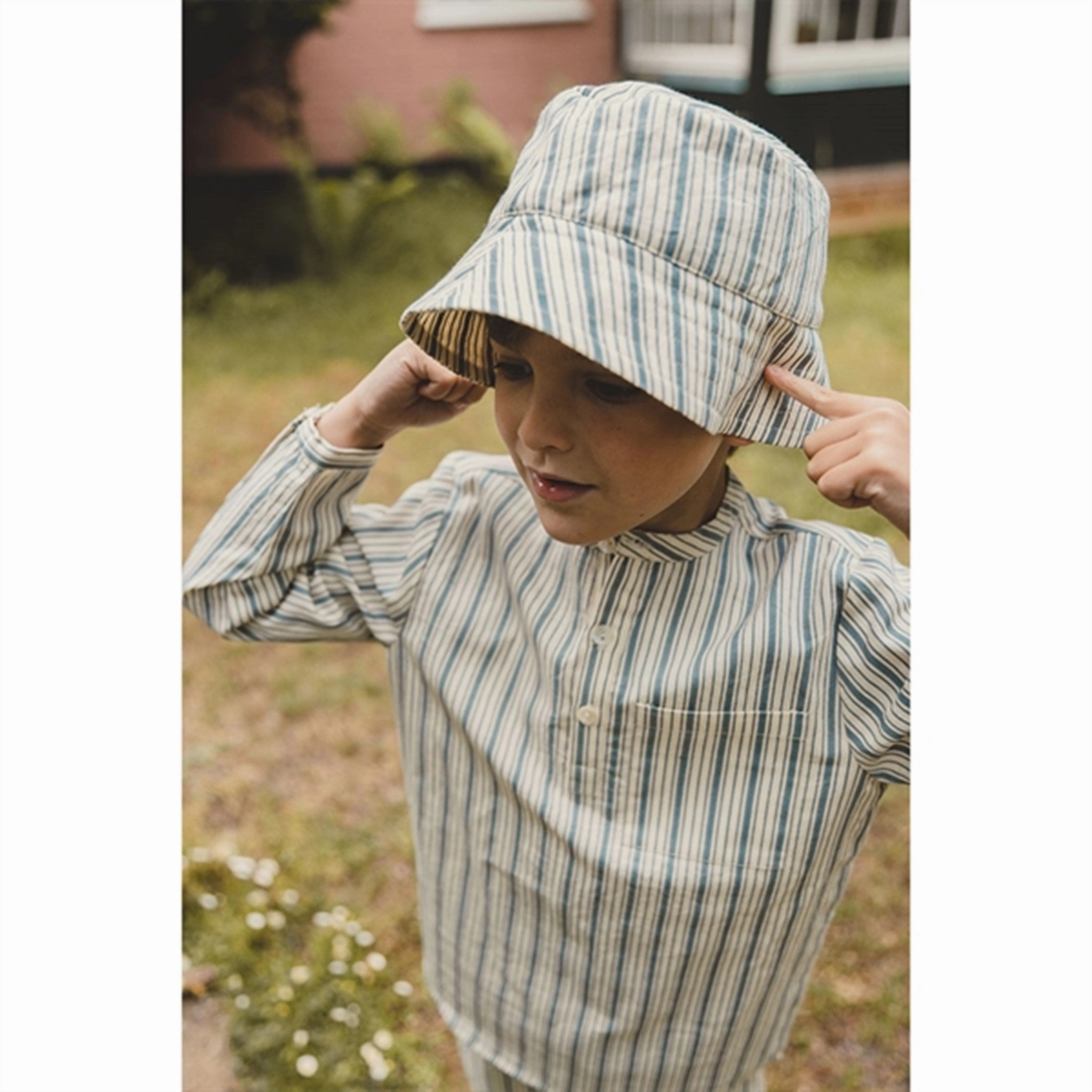Temperature Regulating Fl?ss Nori Shirt Misty Stripe
