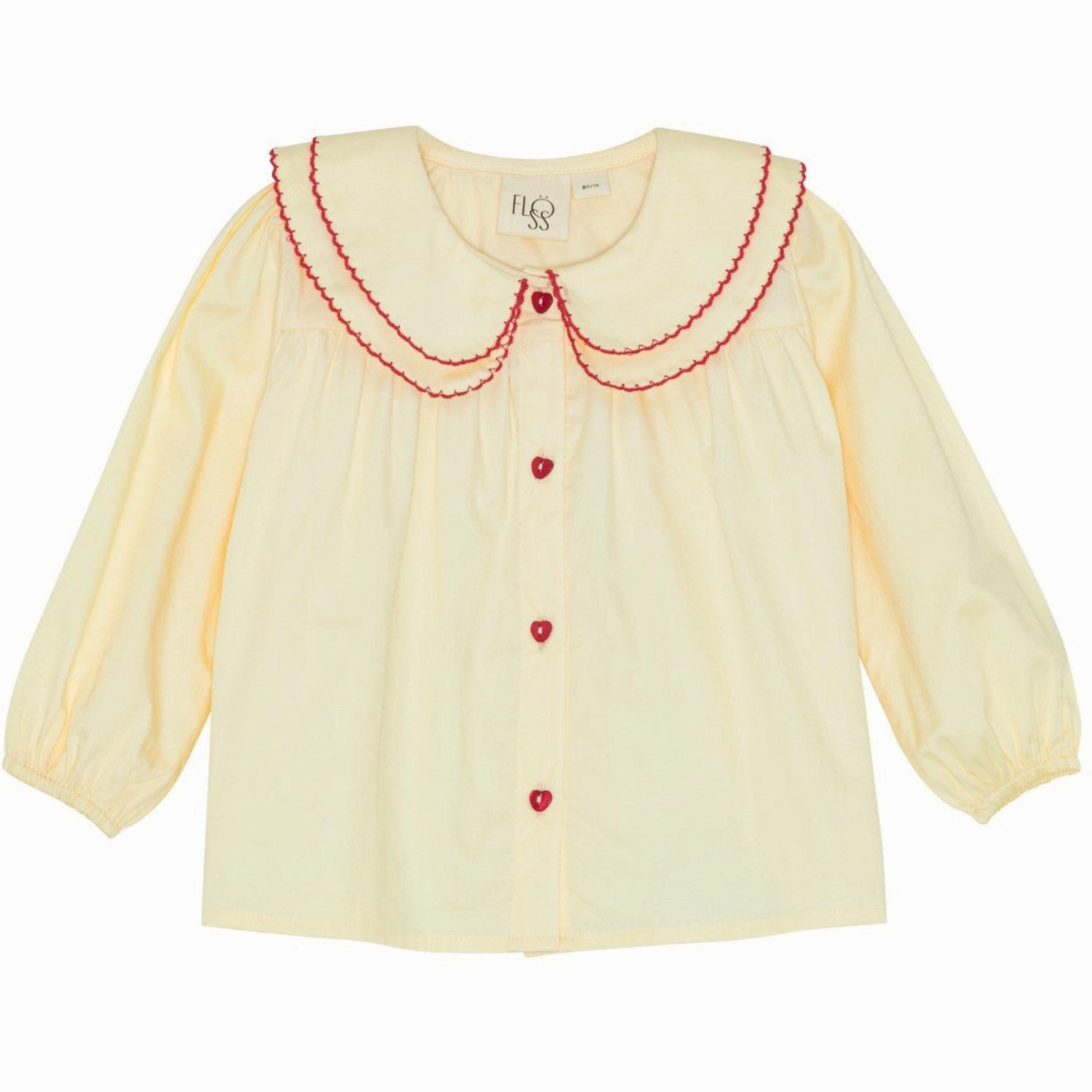 Travel Friendly Fl?ss Soft White Darling Blouse