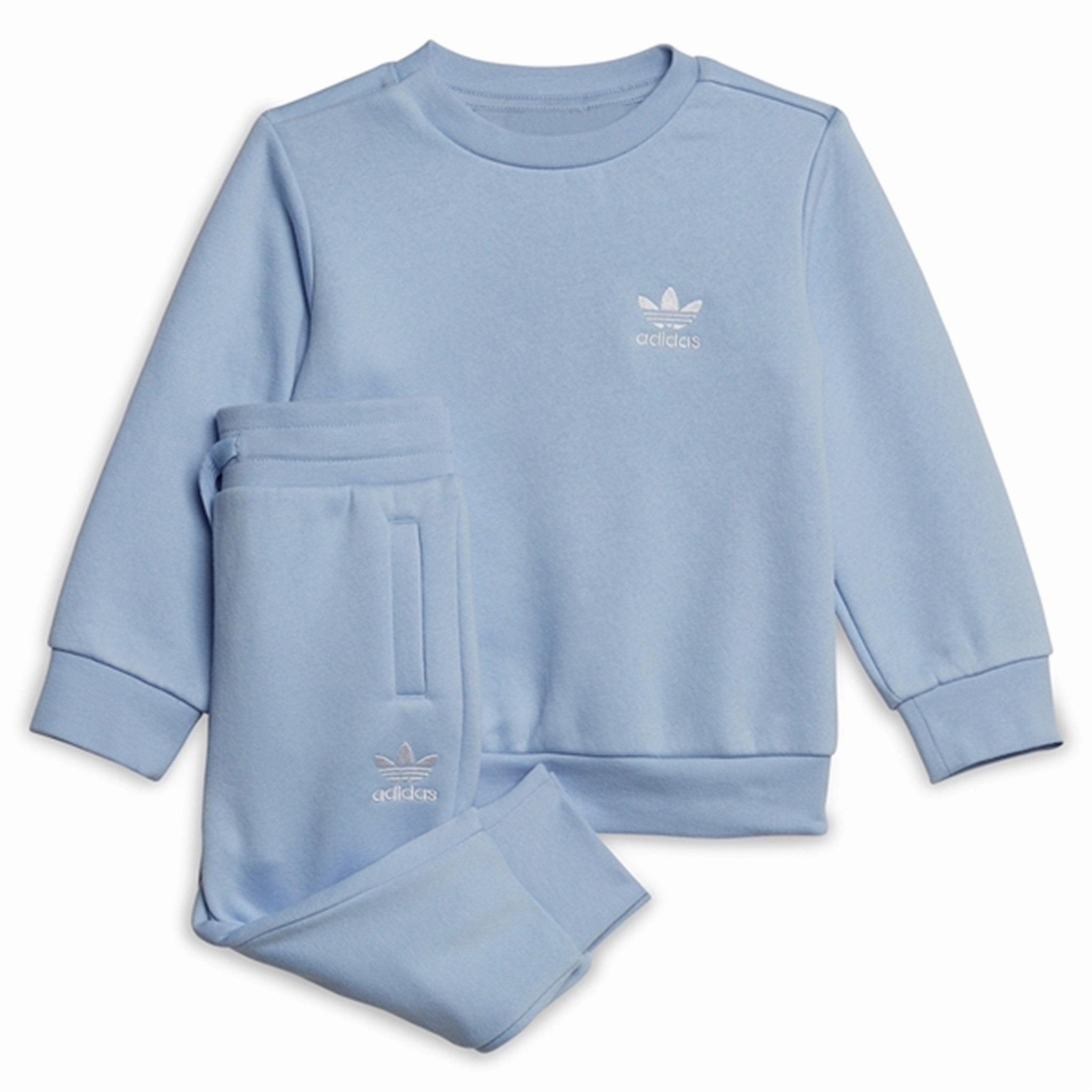 wind power Full-length adidas Originals Light Blue Sweatsuit