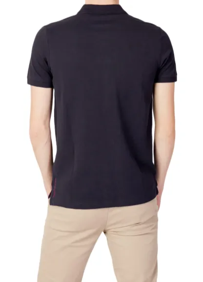 U.S. Polo Assn. Polo uomo manica corta King 41029 65079 179 blu TwoTone Fabric Blend