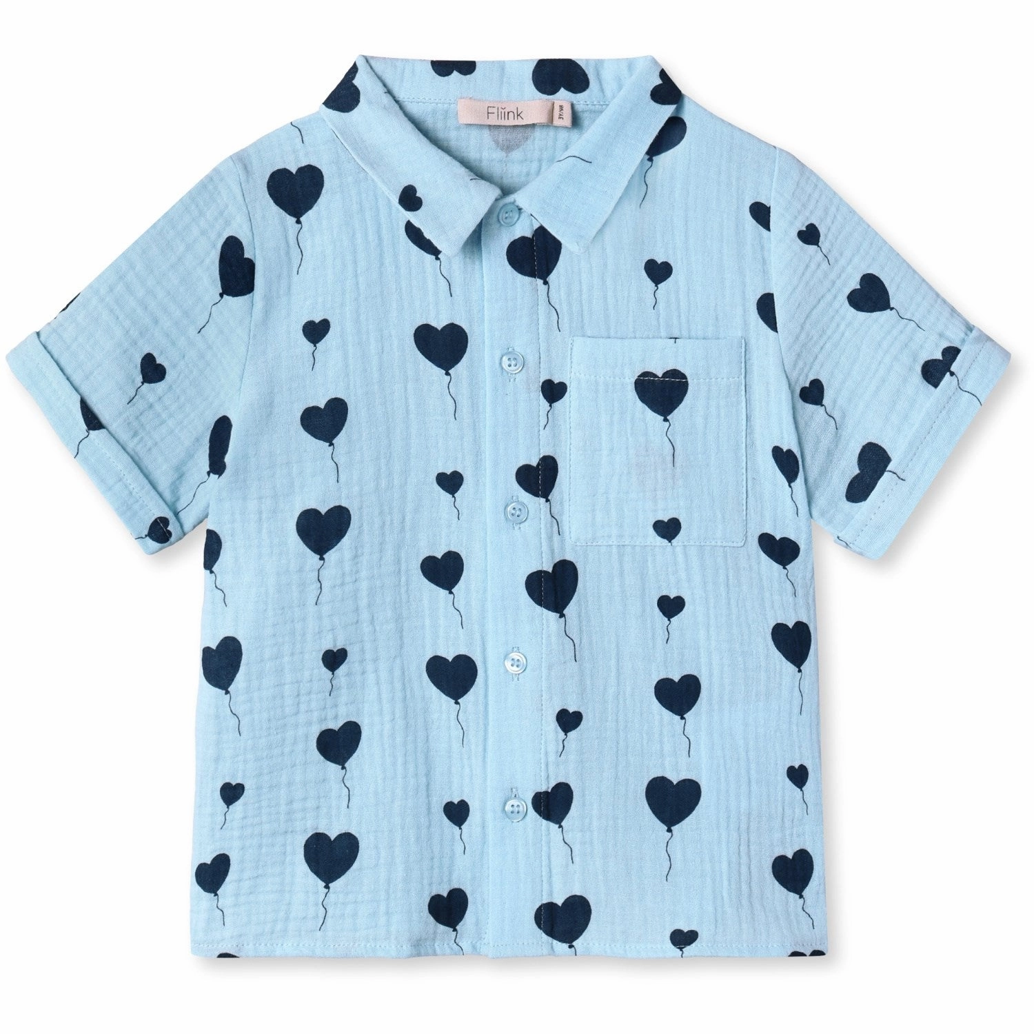 Abrasion Resistant Edges Brunch Outfit Fliink Dream Blue Love Shirt