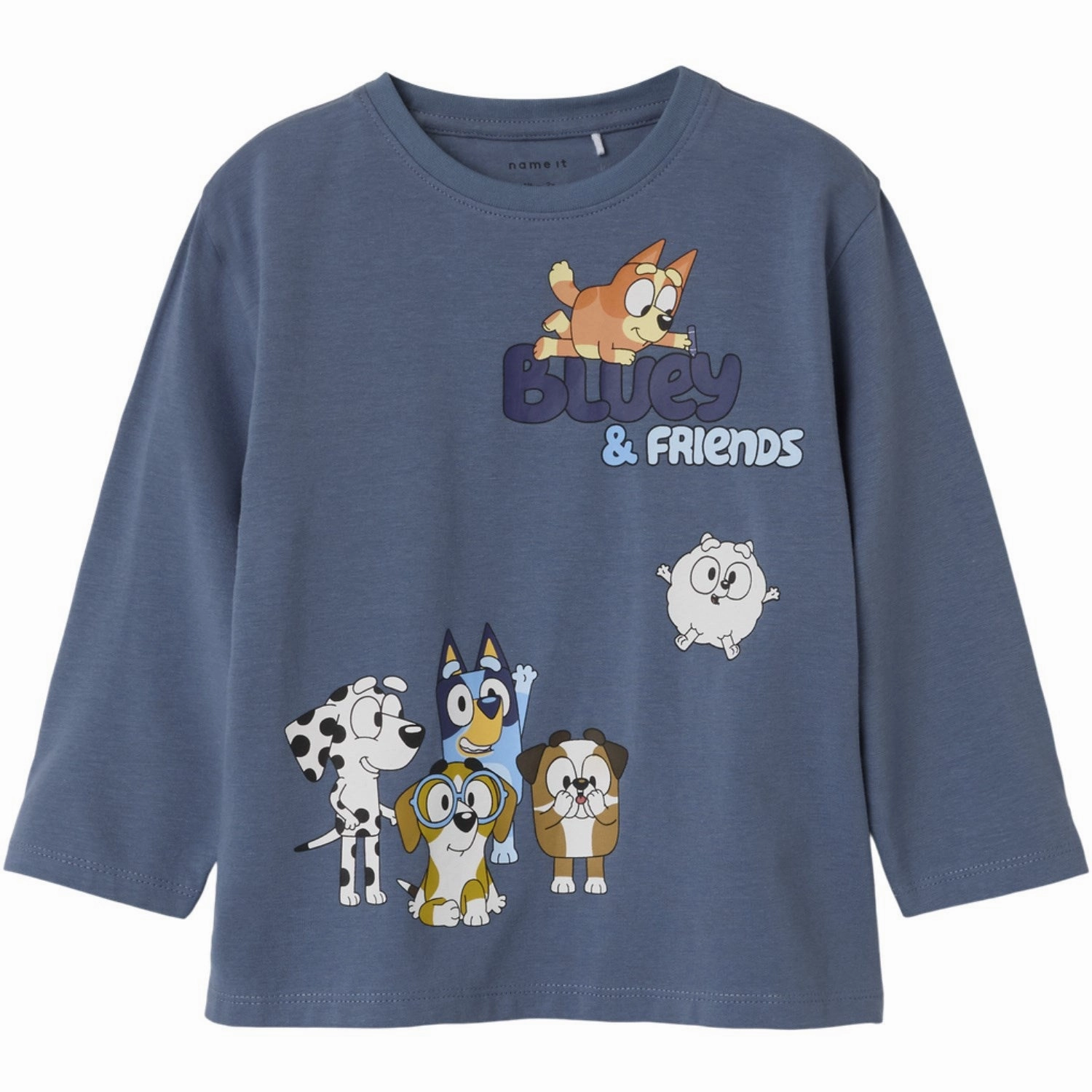 Name It Flint Stone Niels Bluey Regular Blouse Outerwear Companion Ultra Soft Interior