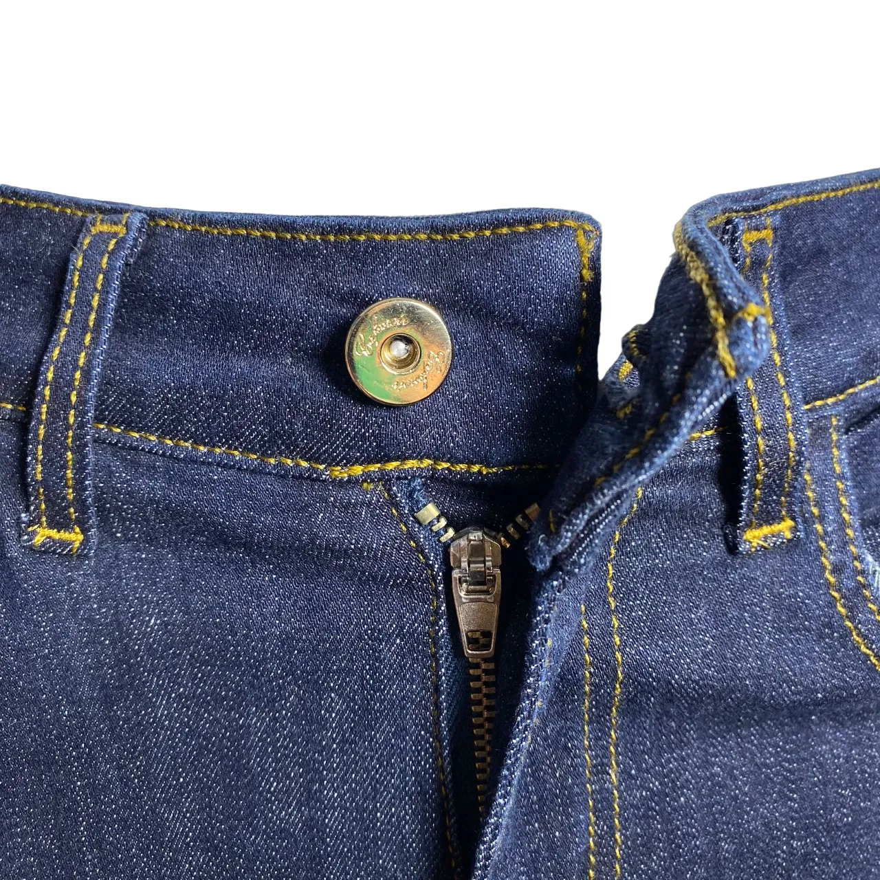 Caf??Noir pantalone jeans da donna Denim Culotte c7 JJ1016 B009 indaco SmoothZipper Casual Layer