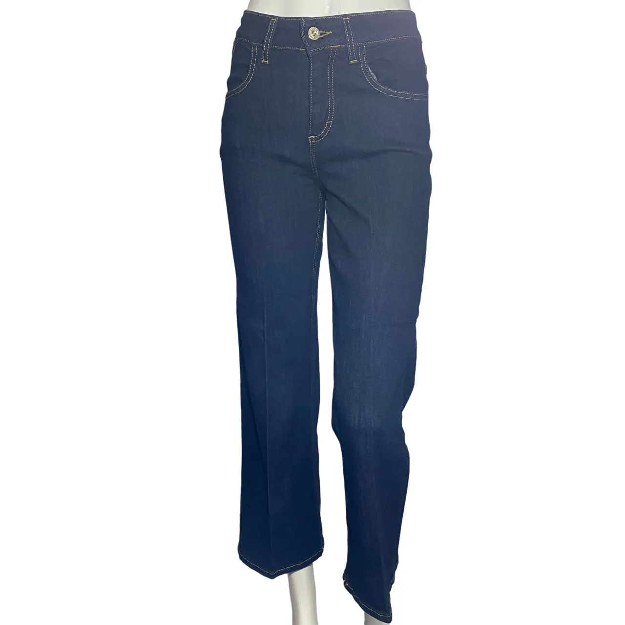 Snag Free Fabric Caf??Noir pantalone jeans da donna Denim Culotte c7 JJ1016 B009 indaco