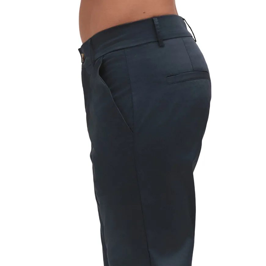 Griffai pantalone capri da uomo in cotone Slim Fit UGP4204 blu Layer Ready Stretch Comfort