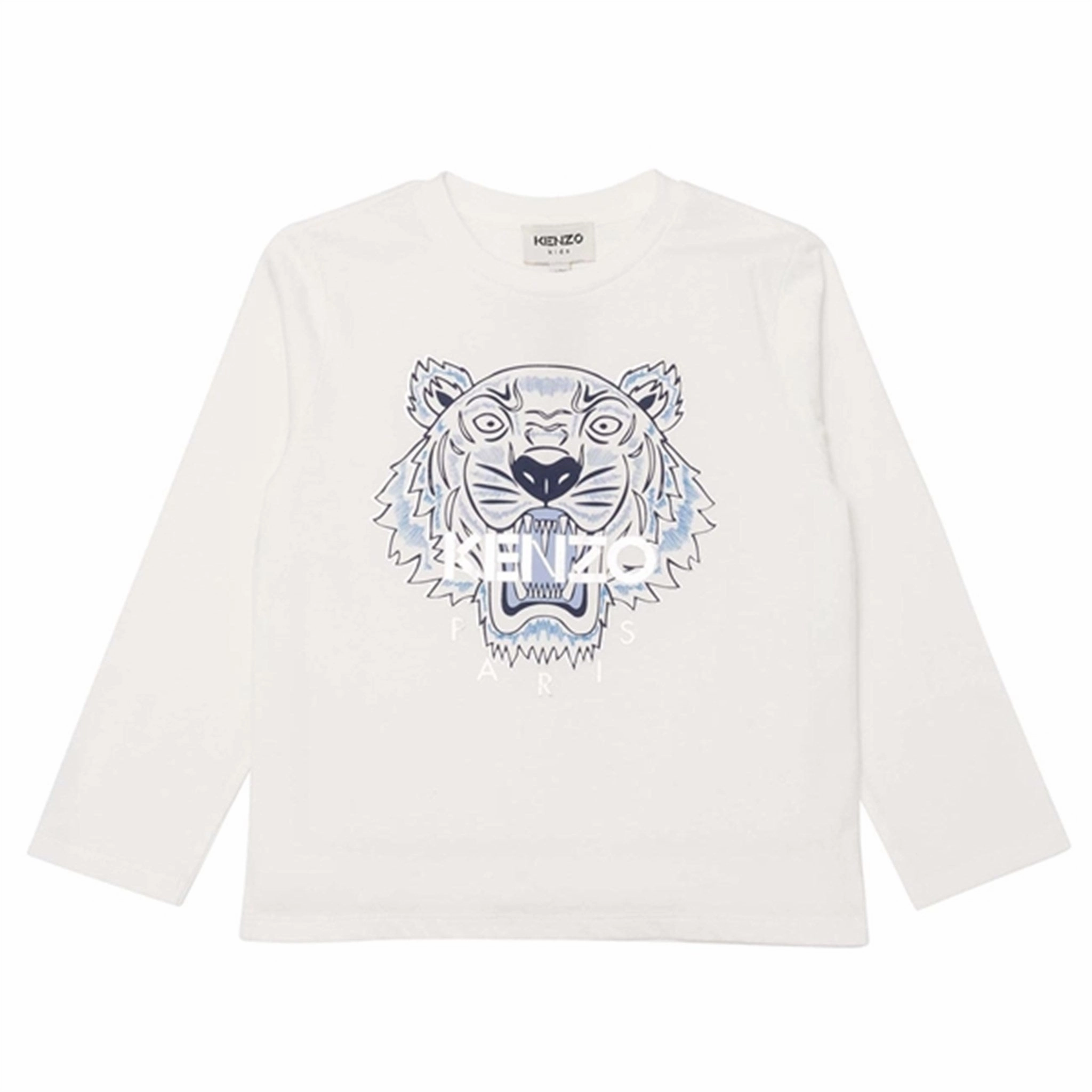 Soft Collar Design Kenzo Elephant T-shirt White