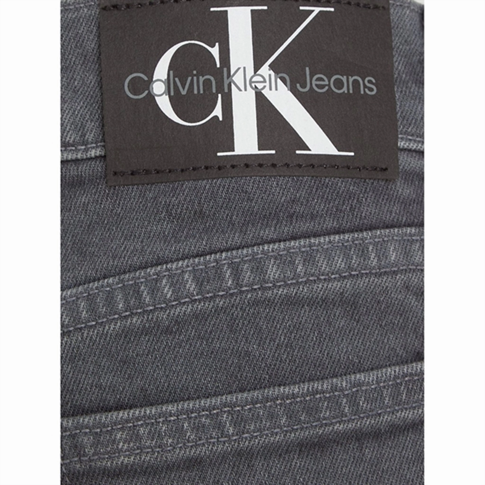 Calvin Klein Dad Pants Grey Dark Overdyed Basic Necessity