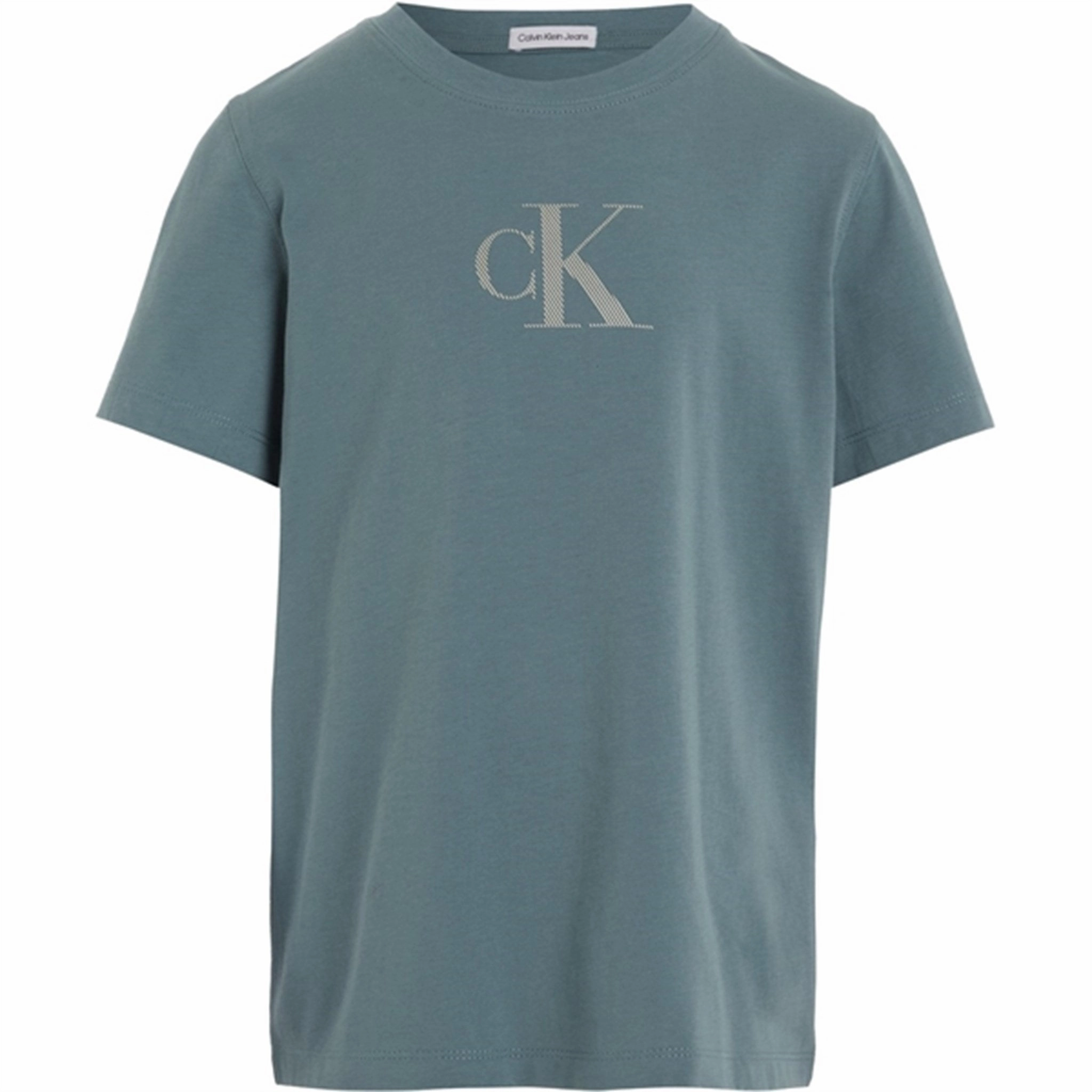 Calvin Klein Jersey Relaxed Ck T-Shirt Goblin Blue City Casual