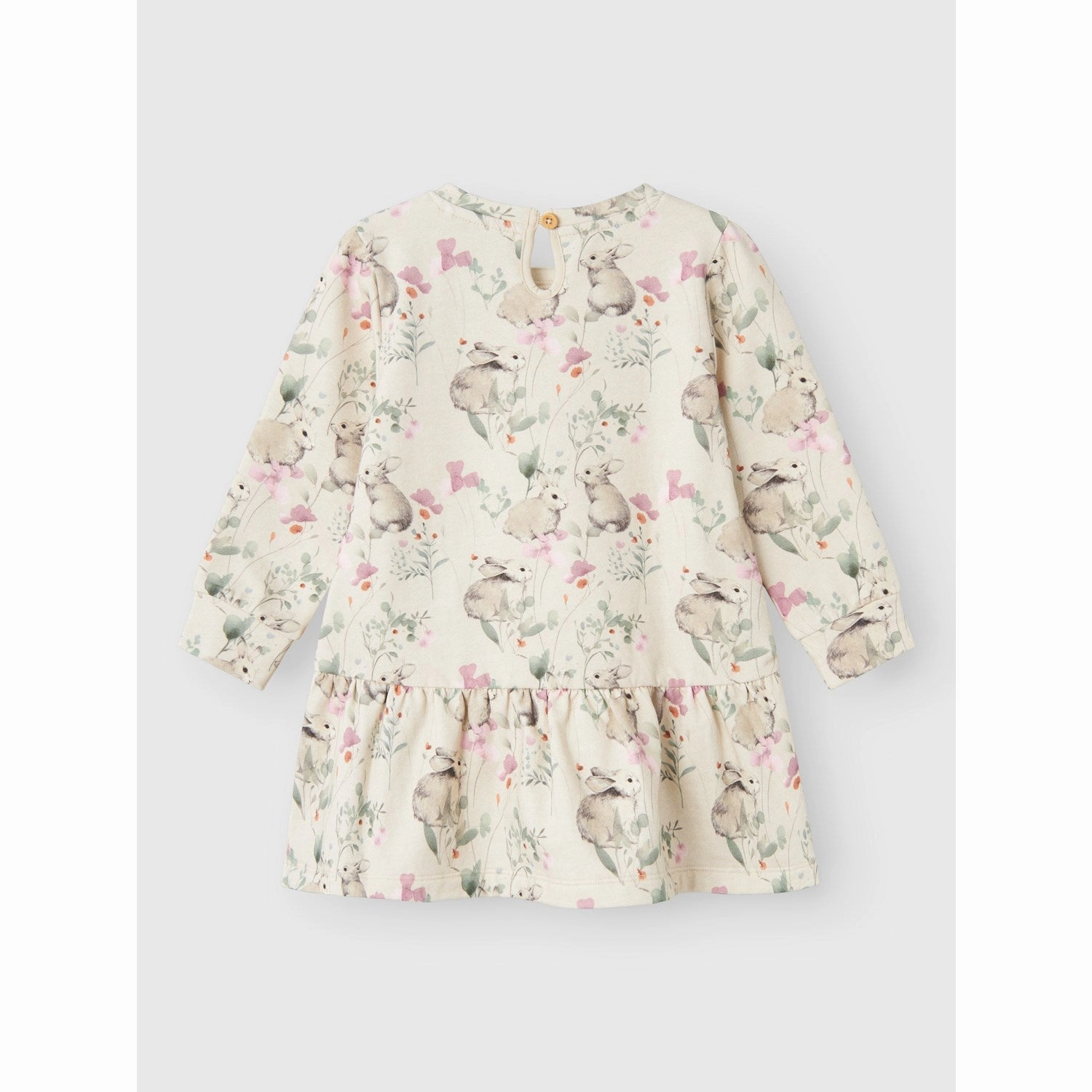 Name It Peyote Melange Sadie Sweat Dress Basic Warm Color Pop