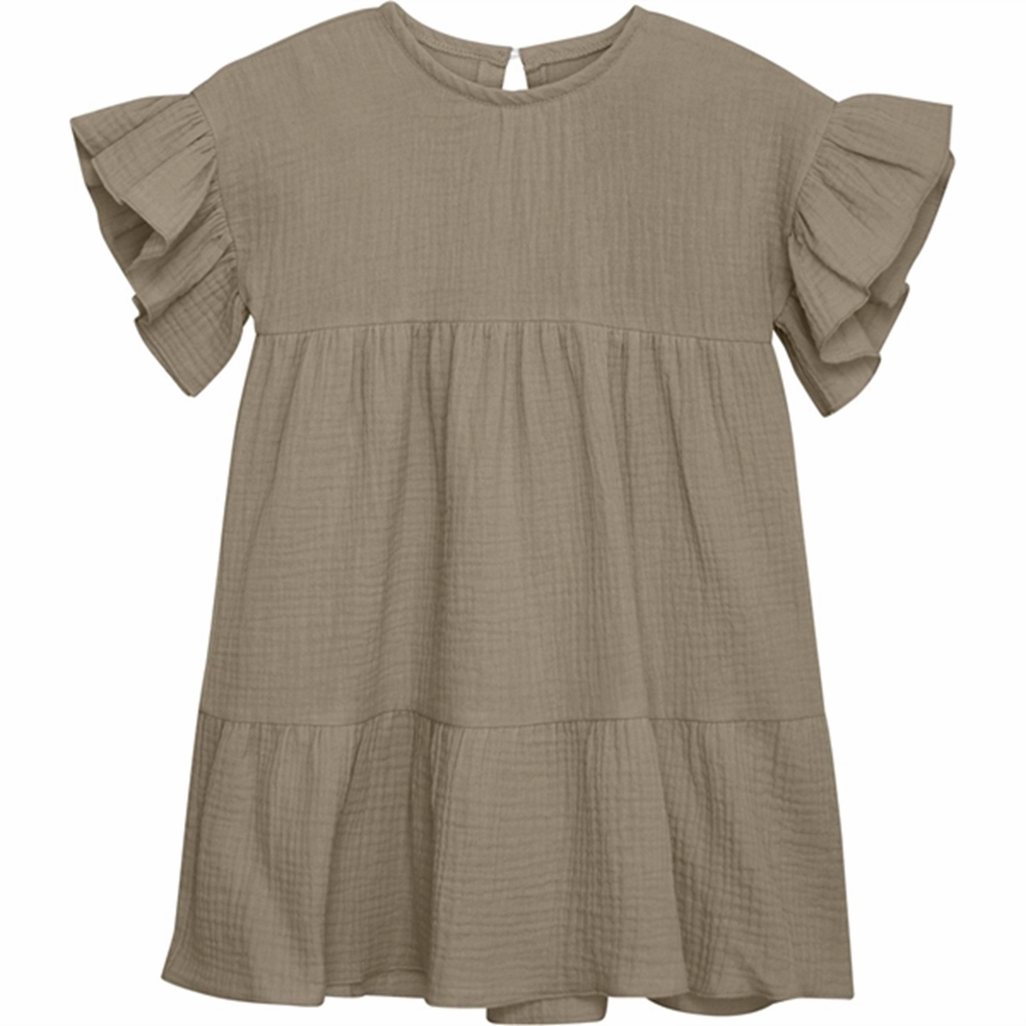 Huttelihut Muslin Silver Sage Dress Classic Layer