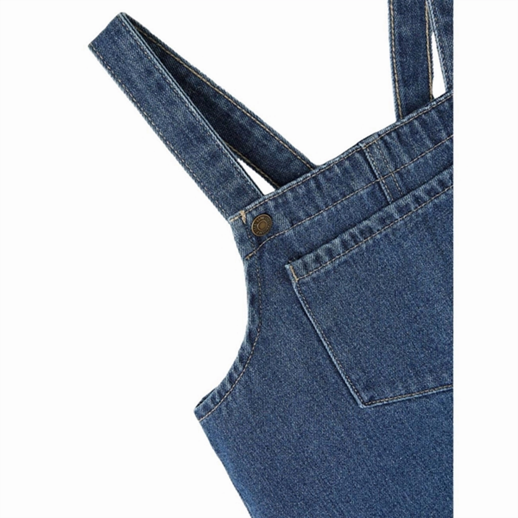 Name it Medium Blue Denim Jessie Denim Strop Dress Smooth-Finish