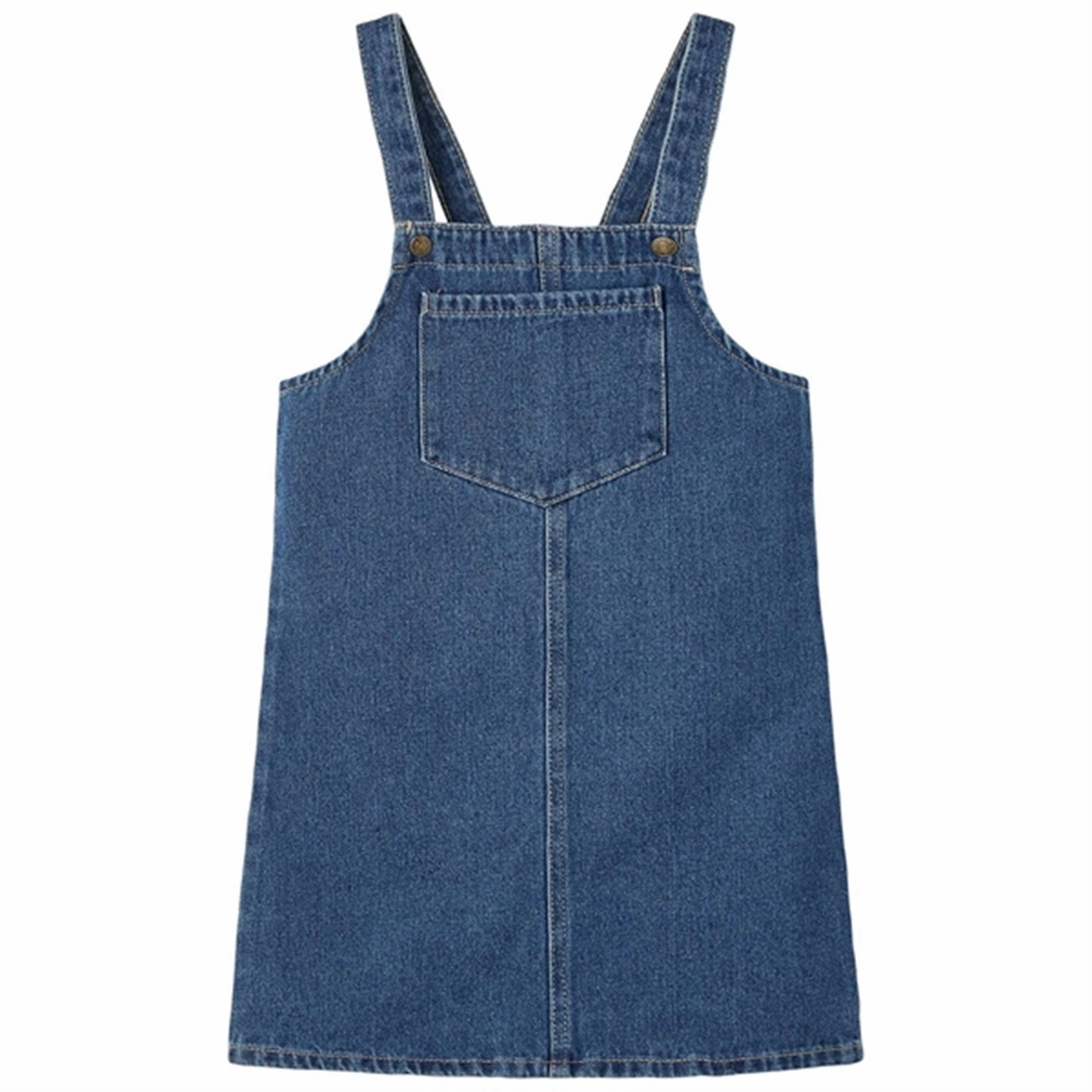 Name it Medium Blue Denim Jessie Denim Strop Dress Cool Look Body Positive