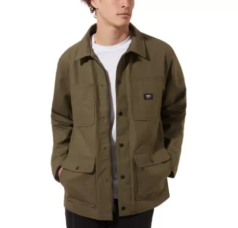 Vans giacca da uomo Drill Chore Grape Leaf (Ripstop) VN0A456ZTTD1 Quality Assurance Windproof Design