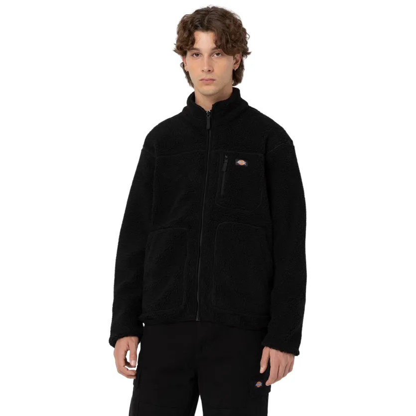 Dickies giubbino pile da uomo Mont Hope DK0A4YEEBLK nero Perseverance Casual Style