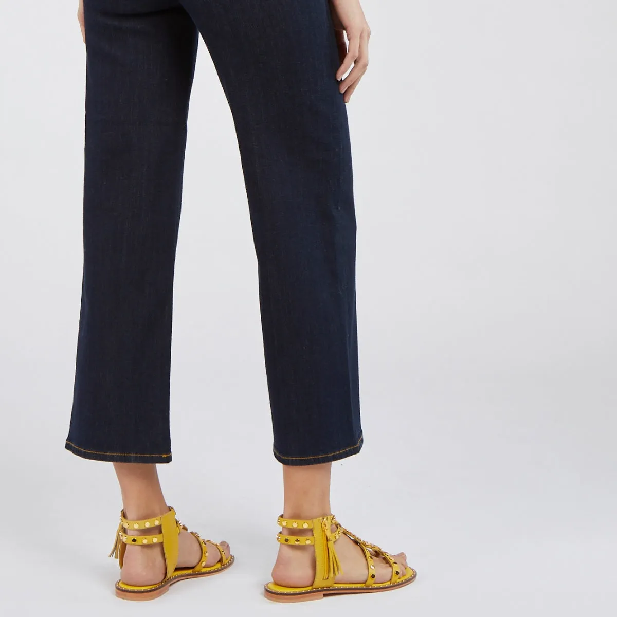 Layering Comfort Caf??Noir denim culotte da donna C7JJ1003 B009 indaco