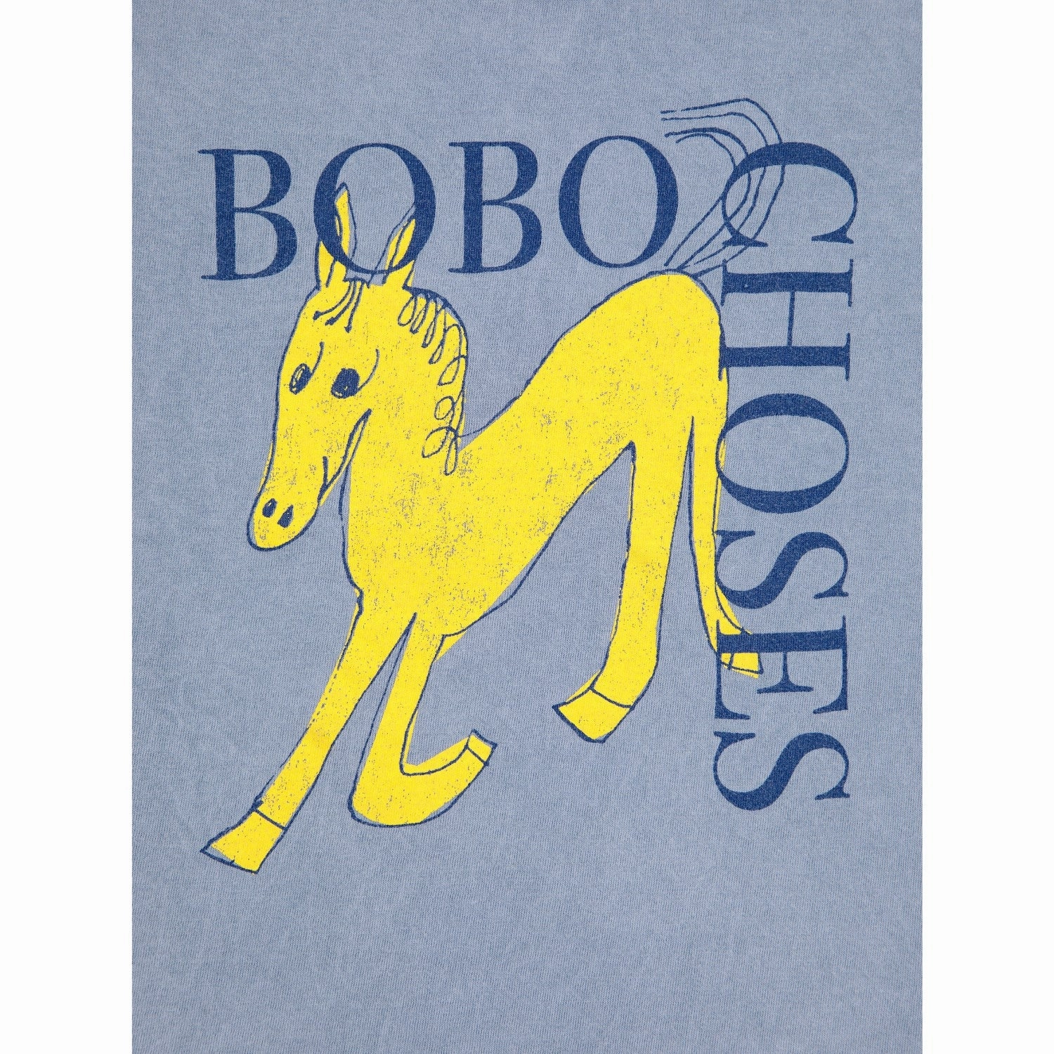 Bobo Choses Grey Wonder Horse T-Shirt Sophisticated Look