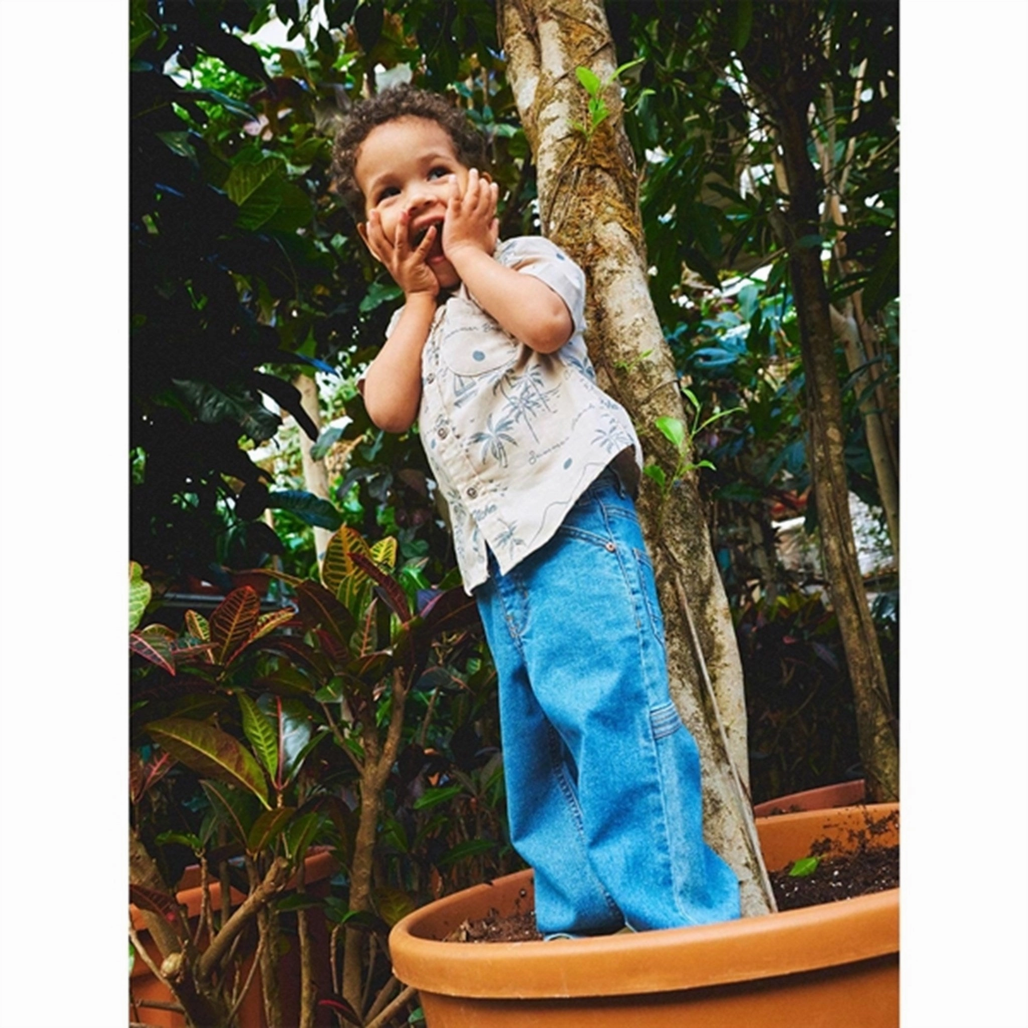 Structured Shoulder Support Name it Humus Feria Shirt