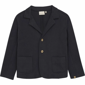 Modern Fit Refined Layer Minymo Dark Navy Blazer
