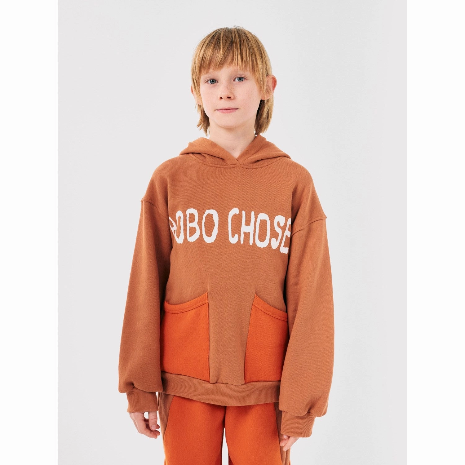 Bactrian camel like Elephant like Bobo Choses Brown Bobo Choses Shadow Hoodie