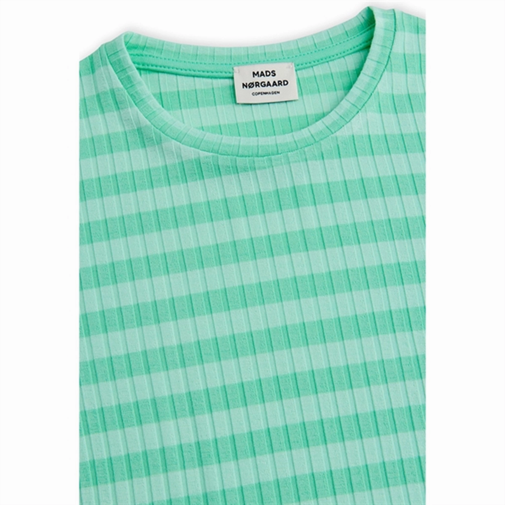 Minimalist Closure Mads N?rgaard 5x5 Stripe Talika Blouse Stripe/Cabbage