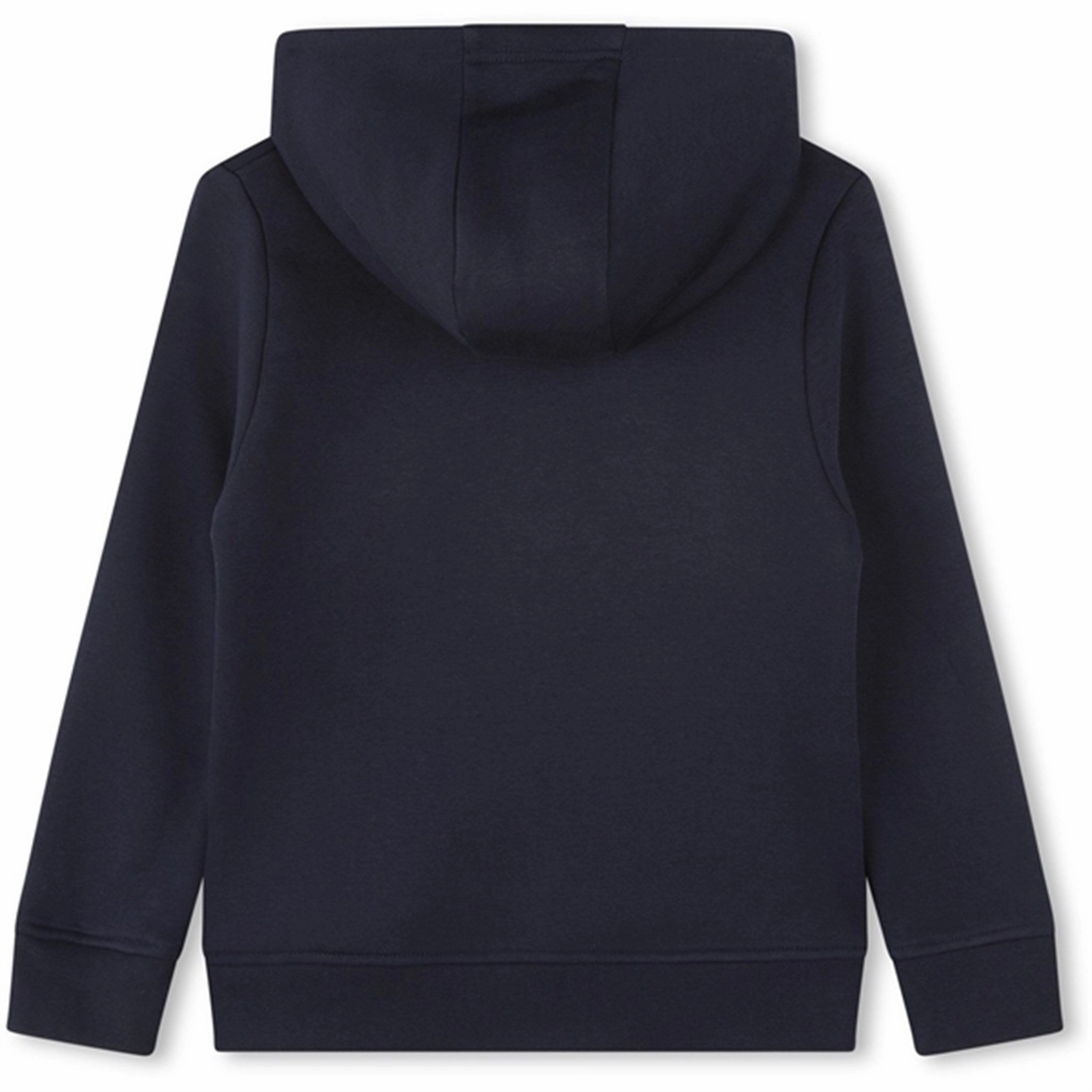 Hugo Boss Navy Hoodie Versatile Layering Piece Bison like