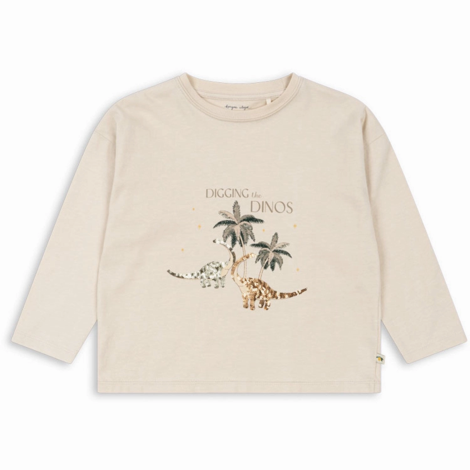 Konges Sl?jd French Oak Lin Ls Tee Gots Comfort-First