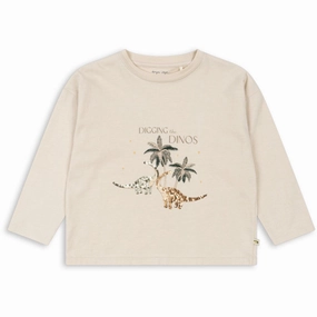 Konges Sl?jd French Oak Lin Ls Tee Gots Comfort-First
