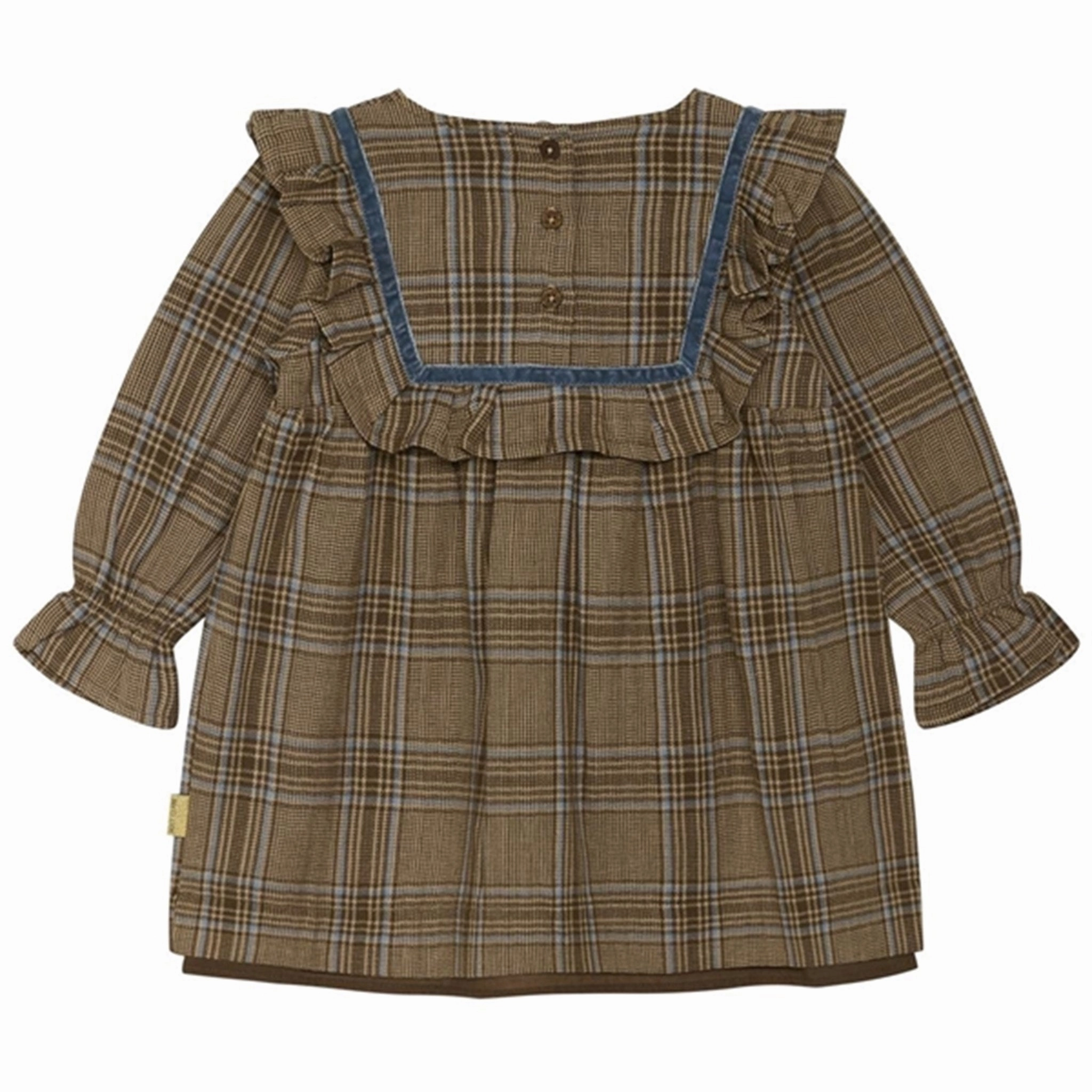 Perfect For Any Occasion Hust & Claire Mini Dark Earth Kiana Dress