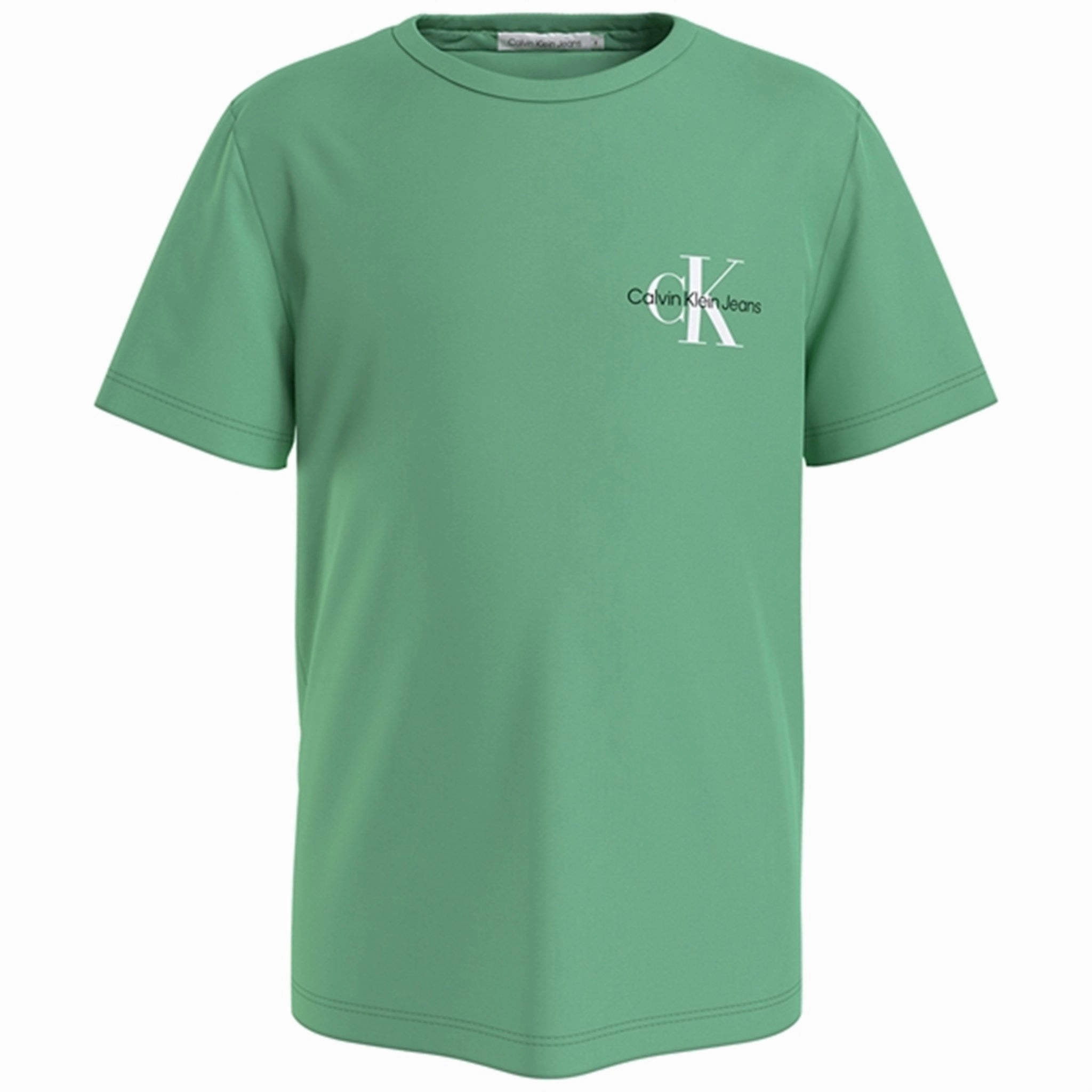 Fit For Comfort Wrinkle Resistant Material Calvin Klein Chest Monogram T-shirt Neptunes Wave