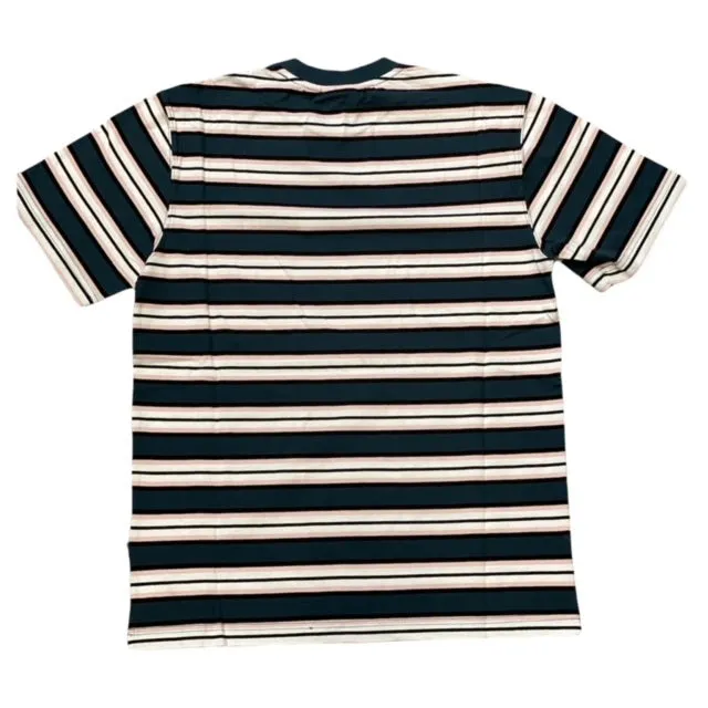 Dickies maglietta manica corta da uomo Lynnwood SS DK0A4XPCAF01 righe bianco e blu Essential Casual