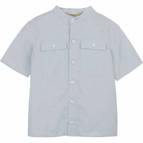 Sophisticated Style Tailored Silhouette Fliink Ballad Blue Banjo Shirt