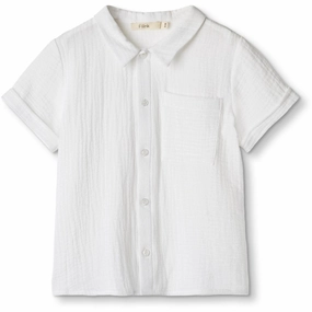 Fliink Cloud Dancer Hello Ss Shirt Smart Casual Personalized Touch