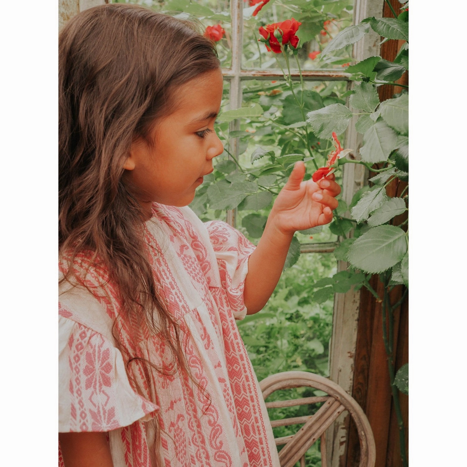 Fliink Cloud Dancer Pink Stripe Addie Dress Office Style